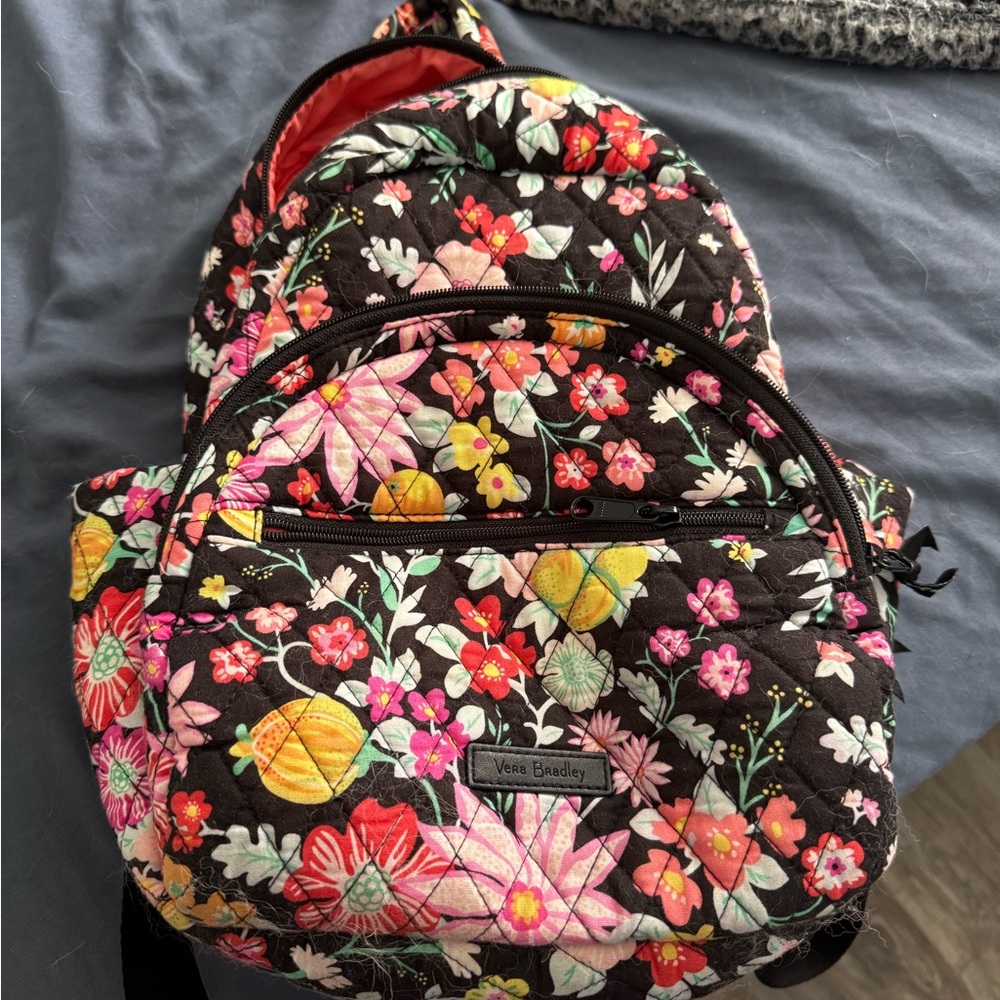 Vera Bradley Multicolor Floral Backpack
